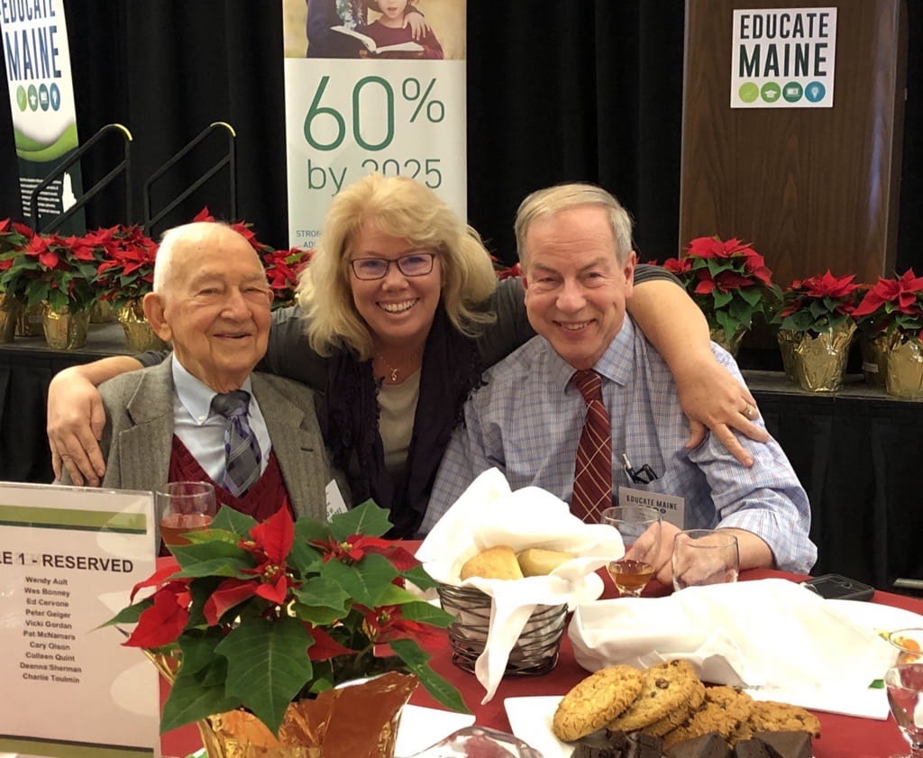 Cary with Wes Bonney(left) and Pete Geiger(right)