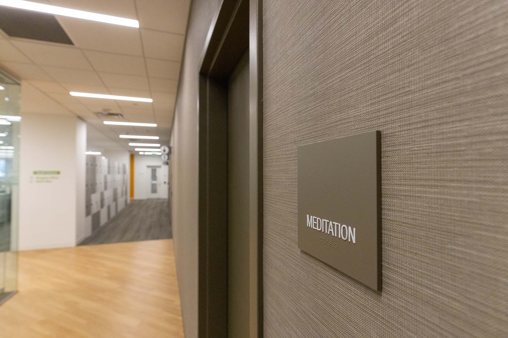 Meditation Room at one of our corporate campuses